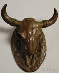 George Dabich American b 1922 Buffalo Skull