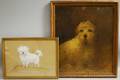 Two Dog Portraits Charles Livingston Bull American 18741932 Portrait of a White Dog