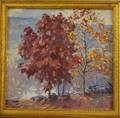 American School 20th Century Autumn Trees
