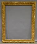 Italian Giltgesso Floral carved Frame