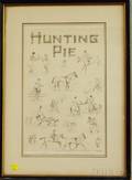 Paul Desmond Brown American 18931958 Hunting Pie  Book Cover Illustration
