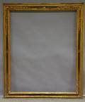 Arts  Crafts Gilt and Painted Frame