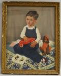 Gerard Victor Alphons Rling Dutch 19041981 Portrait of MF Hart Age 3