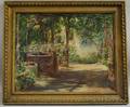 Maria Martinetti ItalianAmerican 18641921 Summer Italian Garden with Well
