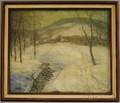 David Raymond Daly American 20th Century Winter Landscape