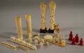 Group of Assorted Asian Ivory and Bone Carvings