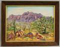 Attributed to Jay Friedline American 19112001 Southwestern Landscape