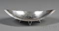 Small Midcentury Modern 935 Silver Footed Dish