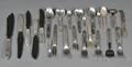 Extensive Georg Jensen Cactus Pattern Sterling Partial Flatware Service