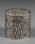 Small Dutch Silver Repouss Box