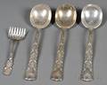 Four Tiffany  Co Sterling Flatware Items