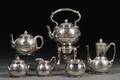 Fine Sixpiece Early Tiffany  Co Sterling Tea and Coffee Service