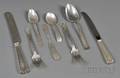 Gorham Etruscan Pattern Sterling Partial Flatware Service for Eight