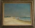 Peter Hayward American 19051993 Along the Beach a Narragansett View