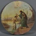 Russian Icon Depicting the Baptism of Jesus