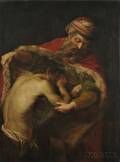 After Pompeo Girolamo Batoni Italian 17081787 The Return of the Prodigal Son
