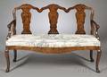 Marquetryinlaid Settee