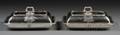 Pair of George III Silver Covered Entree Dishes