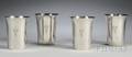 Set of Four Richard Dimes Sterling Mint Julep Cups