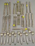 Small Group of Silver and Silverplated Flatware