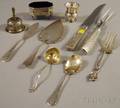 Small Group of Sterling Silver Flatware and Tableware