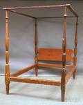 Century FurnitureHenry Ford Museum Federalstyle Mahogany Pencil Post Bed with Canopy