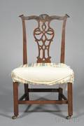 Chippendale Mahogany Carved Side Chair