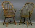 Two Childs Windsor Armchairs