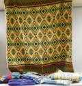 Five Beacon Indian Trade Pattern Blankets and a God Bless America Pattern Blanket