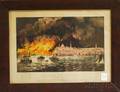 Currier  Ives publishers American 18571907 The Great Fire at Boston