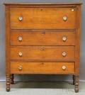 Large Classical Cherry Bureau