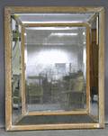 Paneled Mirrorglass Framed Mirror
