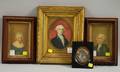 Four Framed Small Portraits