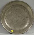 Large Pewter Plate