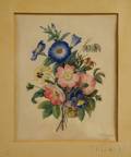 AmericanContinental School 19th Century Floral Garden Bouquet