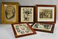 N Currier American 18131888 and Currier  Ives publishers American 18571907 Five Framed George Washington Related Works The