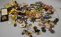 Group of Assorted Costume Jewelry and Medals