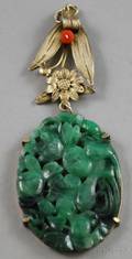 Carved Jade Pendant