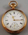 14kt Gold Elgin Openface Pocket Watch