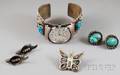 Four Southweststyle Jewelry Items