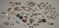 Large Group of Silver and Silvertone Jewelry
