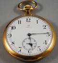 18kt Gold Omega Openface Pocket Watch