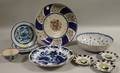 Eleven Pieces of Delft Decorated Ceramics