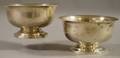 Pair of Mexican Sterling Silver Reverestyle Bowls