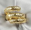 18kt Gold Spiga Ring Bulgari