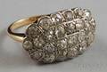 14kt Gold and Diamond Cocktail Ring