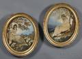 Pair of Silk Needlework Pictures