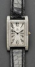 18kt White Gold and Diamond Wristwatch Charles Oudin Retailed by Fred Leighton