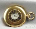 Antique 18kt Gold Repeating Hunting Case Pocket Watch Vieyres  Repingon