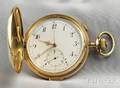 14kt Gold Hunting Case Quarterrepeating Chronograph Pocket Watch